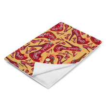 Load image into Gallery viewer, Throw Blanket 'Down the rabbit hole'