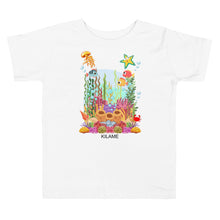 Load image into Gallery viewer, Toddler Short Sleeve Tee 'Baby Ocean' 2-5T