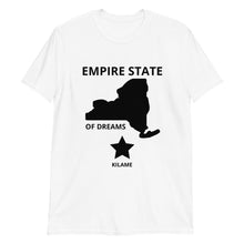 Load image into Gallery viewer, Short-Sleeve Unisex T-Shirt 'EMPIRE STATE OF DREAMS'