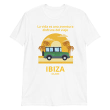 Load image into Gallery viewer, Short-Sleeve Unisex T-Shirt 'La vida es un viaje'