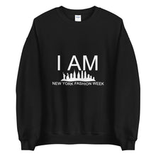 Load image into Gallery viewer, Unisex Sweatshirt 'I AM NEW YORK FASHION WEEK'