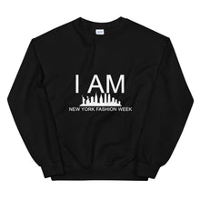Load image into Gallery viewer, Unisex Sweatshirt 'I AM NEW YORK FASHION WEEK'