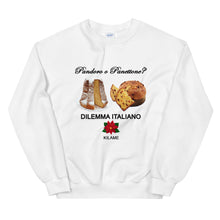 Load image into Gallery viewer, Unisex Sweatshirt 'Pandoro o Panettone'