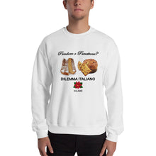 Load image into Gallery viewer, Unisex Sweatshirt 'Pandoro o Panettone'
