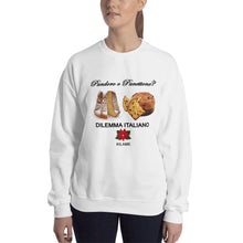 Load image into Gallery viewer, Unisex Sweatshirt 'Pandoro o Panettone'