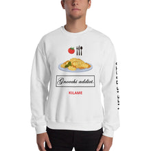 Load image into Gallery viewer, Unisex Sweatshirt 'Gnocchi addict'