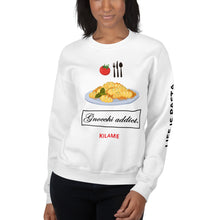 Load image into Gallery viewer, Unisex Sweatshirt 'Gnocchi addict'