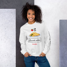 Load image into Gallery viewer, Unisex Sweatshirt 'Gnocchi addict'