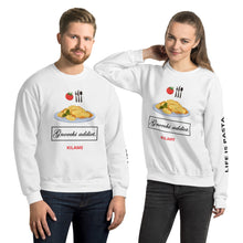 Load image into Gallery viewer, Unisex Sweatshirt 'Gnocchi addict'