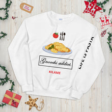 Load image into Gallery viewer, Unisex Sweatshirt 'Gnocchi addict'