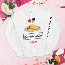 Load image into Gallery viewer, Unisex Sweatshirt 'Gnocchi addict'