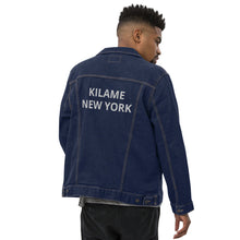 Load image into Gallery viewer, Unisex denim jacket 'Kilame New York'