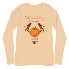 Load image into Gallery viewer, Long Sleeve Tee 'Do you believe in magic'