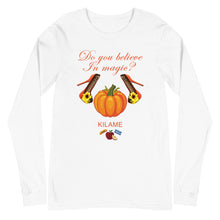 Load image into Gallery viewer, Long Sleeve Tee 'Do you believe in magic'