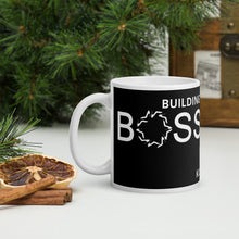 Load image into Gallery viewer, White glossy mug 'Boss lady O'