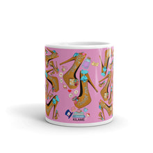 Load image into Gallery viewer, White glossy mug 'Eat me drink me'