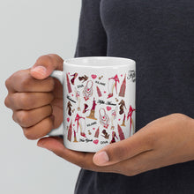 Load image into Gallery viewer, White glossy mug 'Fifth Avenue'