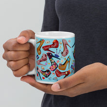 Load image into Gallery viewer, White glossy mug 'Wonderland'
