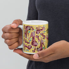 Load image into Gallery viewer, White glossy mug 'Tea Party'