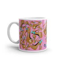 Load image into Gallery viewer, White glossy mug 'Eat me drink me'