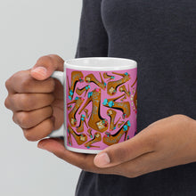Load image into Gallery viewer, White glossy mug 'Eat me drink me'