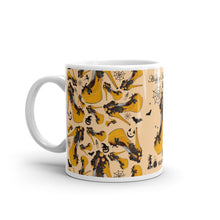 Load image into Gallery viewer, White glossy mug 'Happy Halloween'
