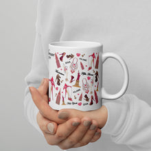 Load image into Gallery viewer, White glossy mug 'Fifth Avenue'