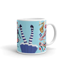Load image into Gallery viewer, White glossy mug 'Wonderland'