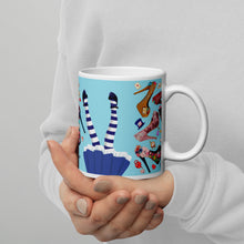 Load image into Gallery viewer, White glossy mug 'Wonderland'