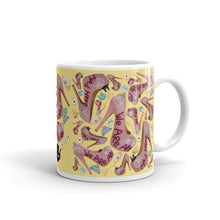 Load image into Gallery viewer, White glossy mug 'Tea Party'
