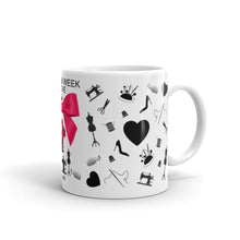 Load image into Gallery viewer, White glossy mug 'Fashion Week'