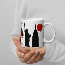 Load image into Gallery viewer, White glossy mug 'Empire State of dreams'