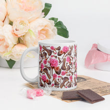 Load image into Gallery viewer, Mug 'Rose pink flower'