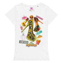 Load image into Gallery viewer, Women’s basic organic t-shirt 'Fantasy show'