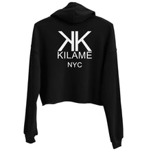 Load image into Gallery viewer, Crop Hoodie Logomania 'Kilame NYC'