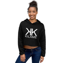 Load image into Gallery viewer, Crop Hoodie Logomania 'Kilame NYC'