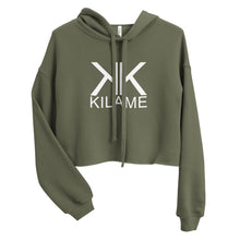 Load image into Gallery viewer, Crop Hoodie Logomania 'Kilame NYC'