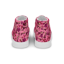 Load image into Gallery viewer, Women’s high top canvas shoes 'Pink Diamond'