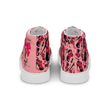 Load image into Gallery viewer, Women’s high top canvas shoes 'Love Fashion'