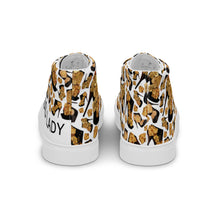 Load image into Gallery viewer, Women’s high top canvas shoes 'Boss Up'