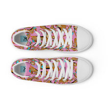Load image into Gallery viewer, Women’s high top canvas shoes 'Eat me drink me'