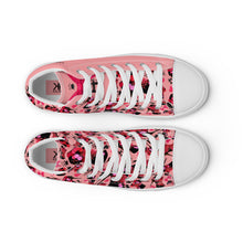 Load image into Gallery viewer, Women’s high top canvas shoes 'Love Fashion'