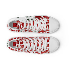 Load image into Gallery viewer, Women’s high top canvas shoes 'Love yourself'