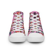 Load image into Gallery viewer, Women’s high top canvas shoes 'OMG. Shoes!'