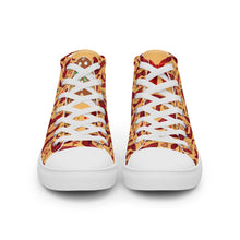 Load image into Gallery viewer, Women’s high top canvas shoes 'Ginger bread'