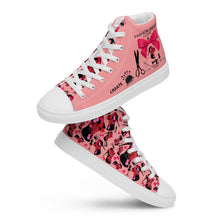 Load image into Gallery viewer, Women’s high top canvas shoes 'Love Fashion'