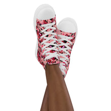 Load image into Gallery viewer, Women’s high top canvas shoes 'Love Fashion'