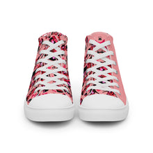 Load image into Gallery viewer, Women’s high top canvas shoes 'Love Fashion'
