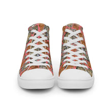 Load image into Gallery viewer, Women’s high top canvas shoes 'Rock Couture'