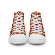 Load image into Gallery viewer, Women’s high top canvas shoes 'Empire State of dreams'